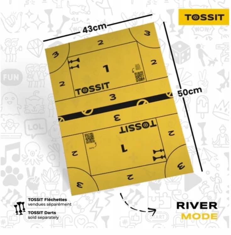 Gra planszowa Rzutki Tossit Tossit