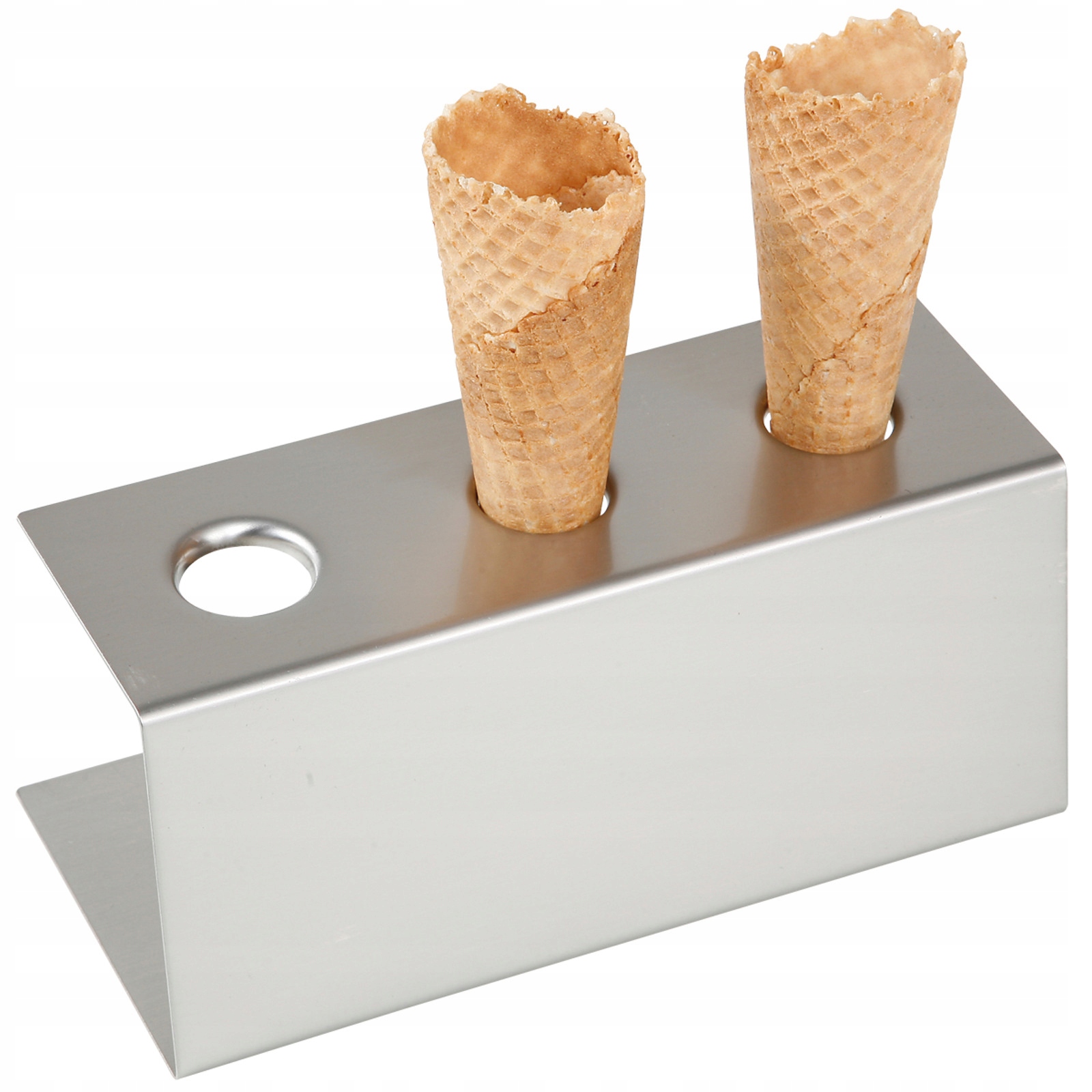 Stojan Na Led Ve Waflu Rozki Gastronomický Ocelový Stojan Na 3 Kusy