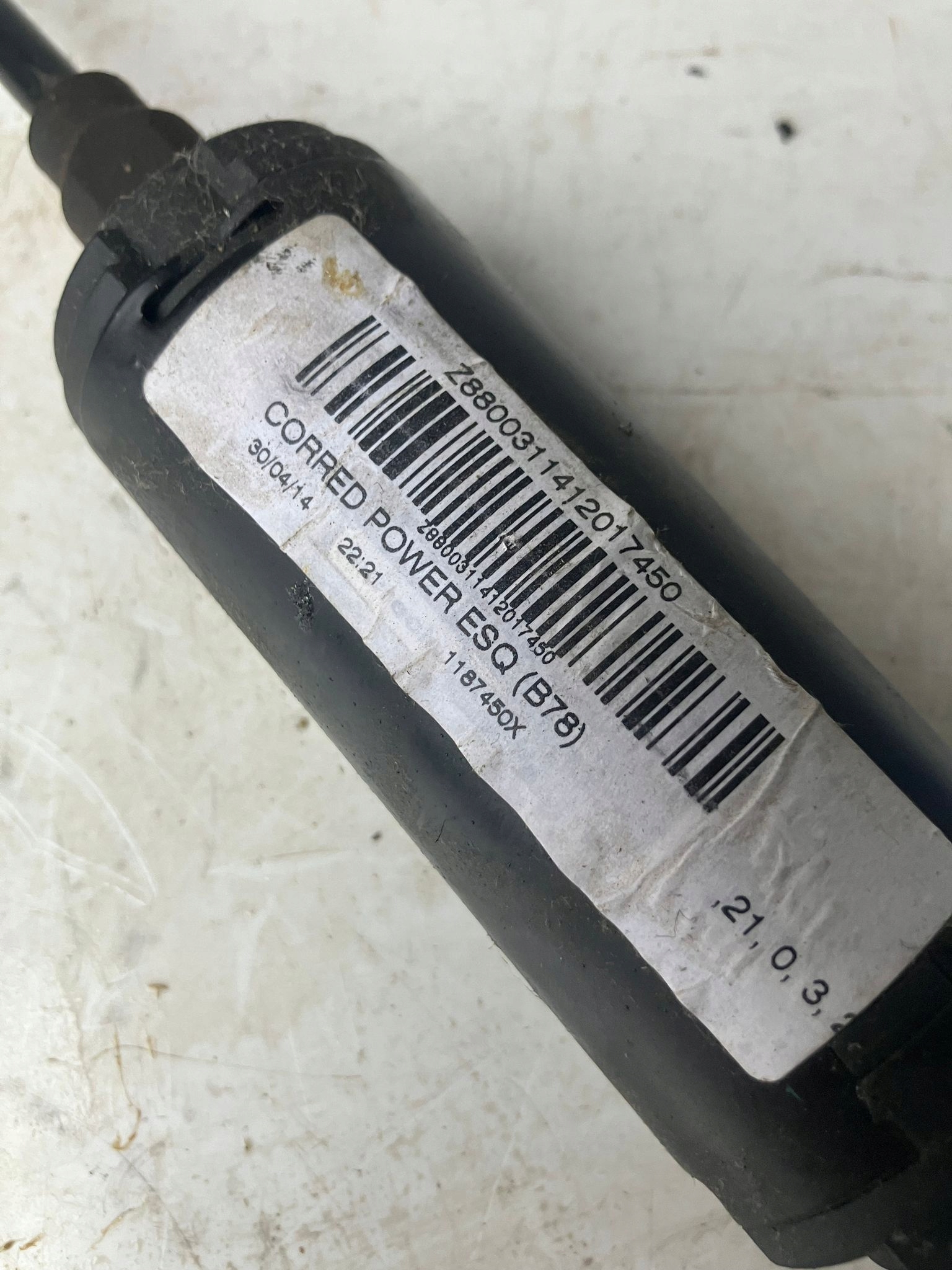 mini motor lever seat driver´s left front C4 PICASSO II 1187450X