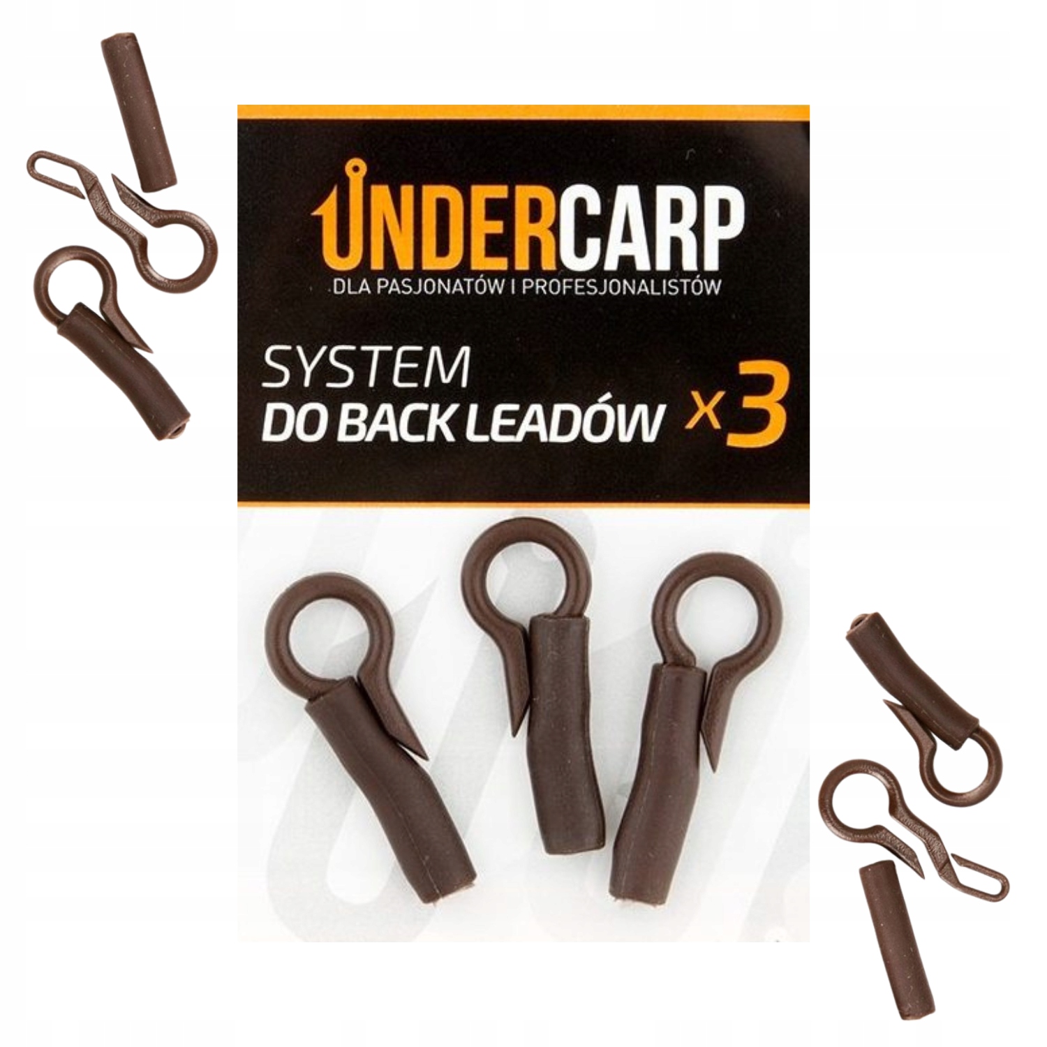 System Do Back Leadów Undercarp Brązowy