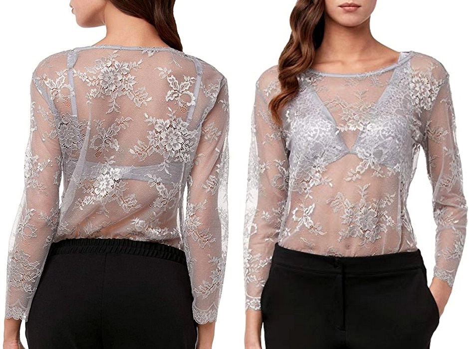 

Intimissimi bluzka Koronka Silver M/38
