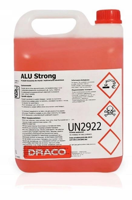 DRACO Alu Strong kyselina pre 5L glóbus