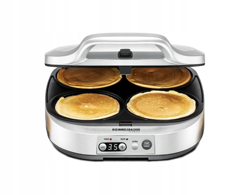 Zariadenie Na Palacinky Pancakes Pc 1800 Strieborné 1800 W 4 Kusy