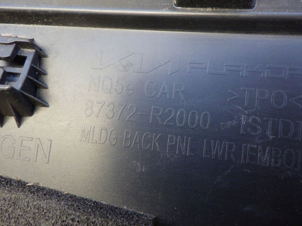 KIA SPORTAGE V 5 21- cap bonnet moulding