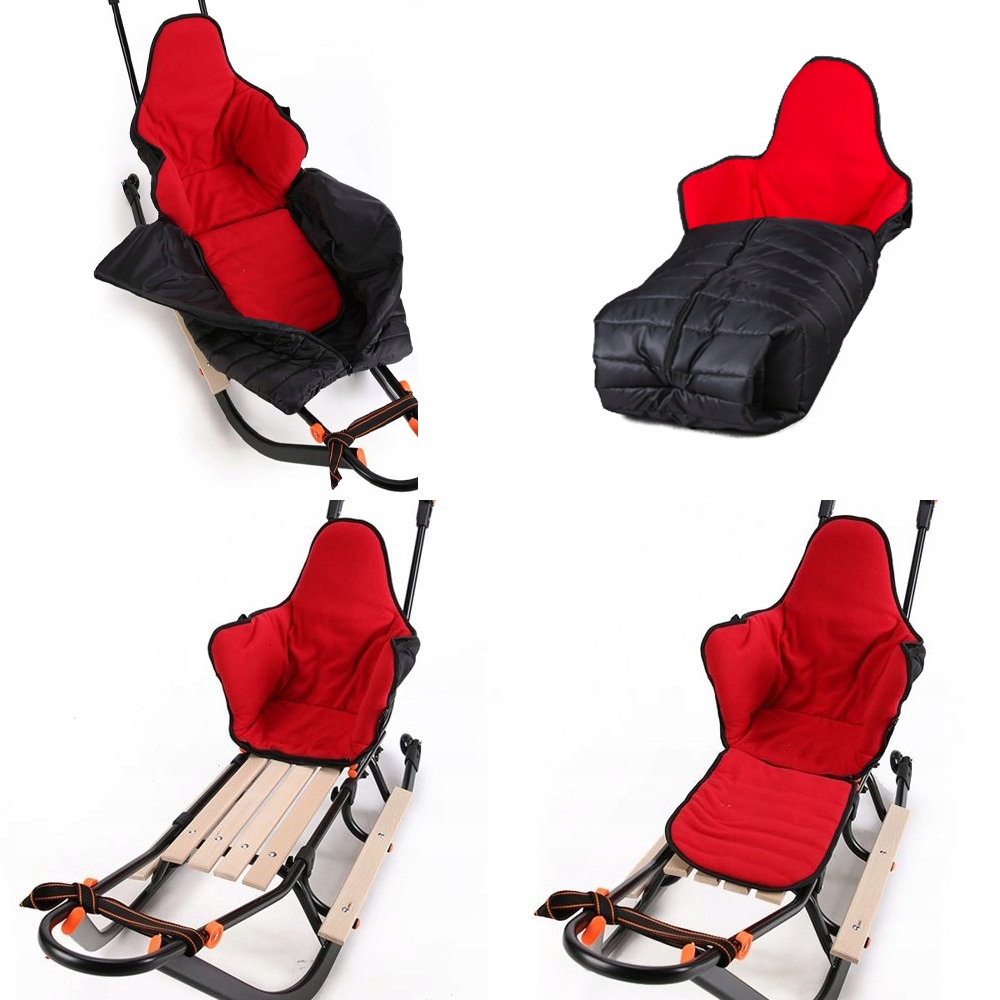 Санки SMART PL MUFKA WHEEL FOOTREST PUSHER Спальный мешок Модель Smart