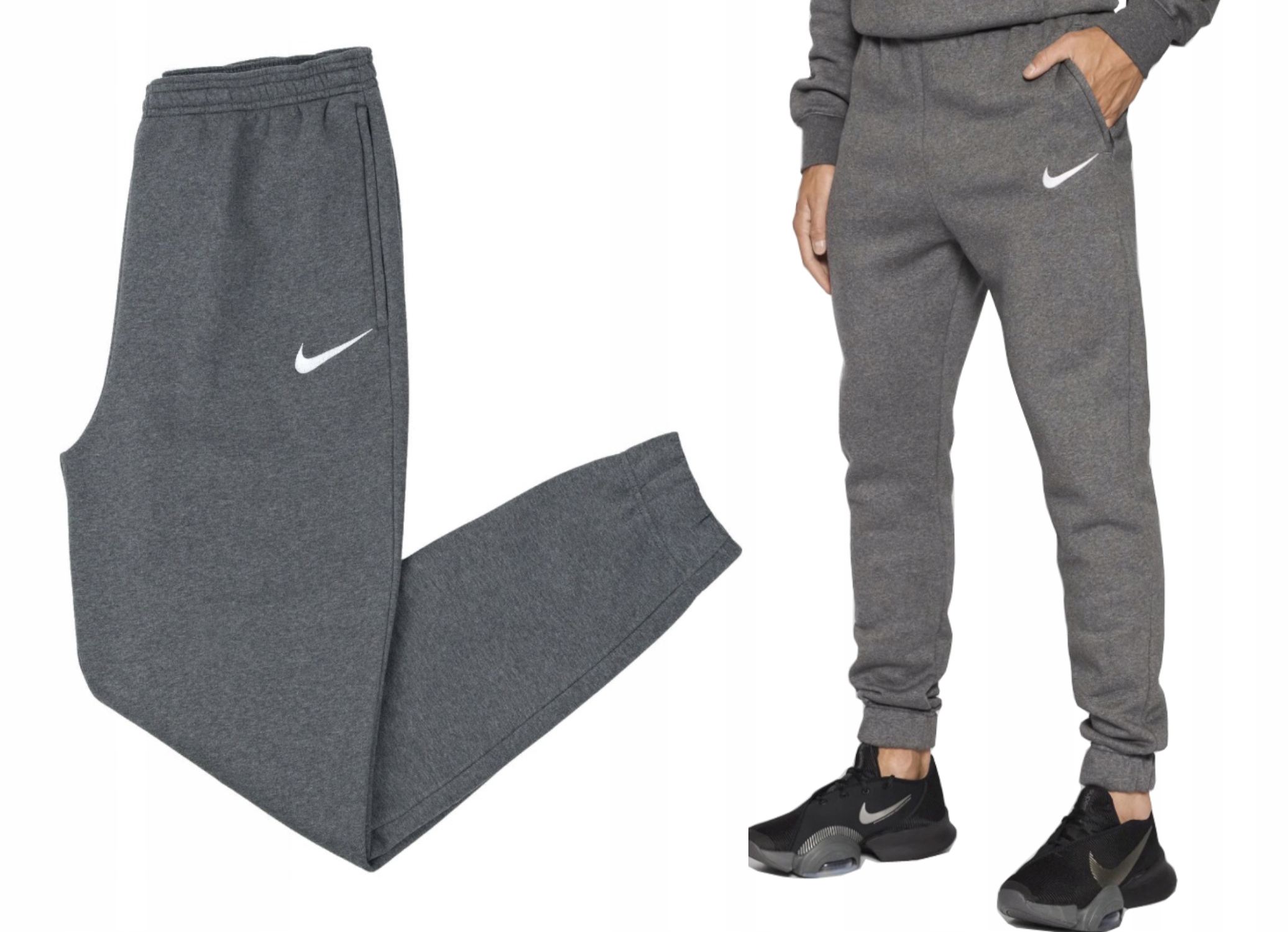 NIKE SPODNIE MĘSKIE DRESOWE BAWEŁNA XL