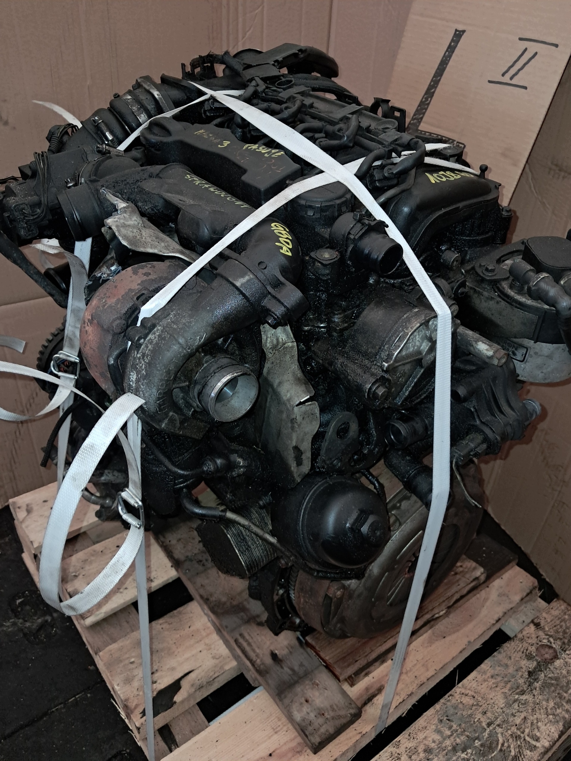 engine 1.6 TDCI GBDA MAZDA 3 FORD C-MAX PEWNY DO MONTAZU SPRAWDZONY
