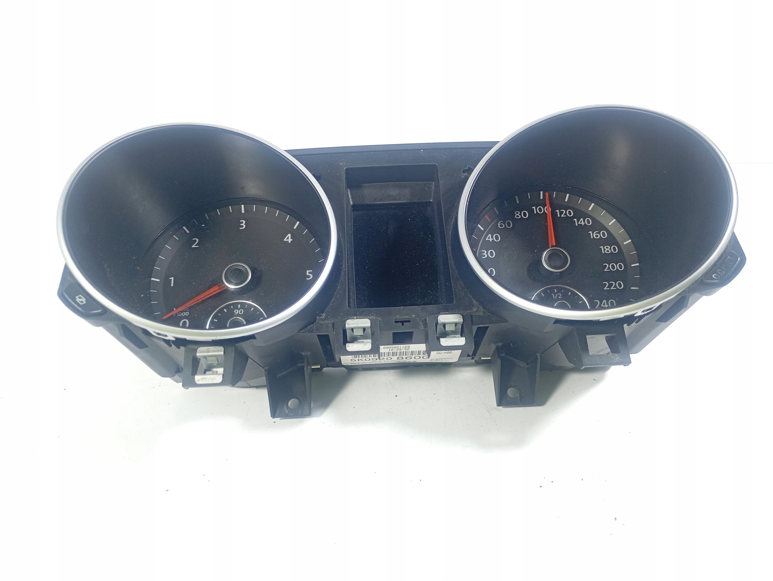 VW Golf VI 6 09-12 dials dials tachometer OE 5K0920860G