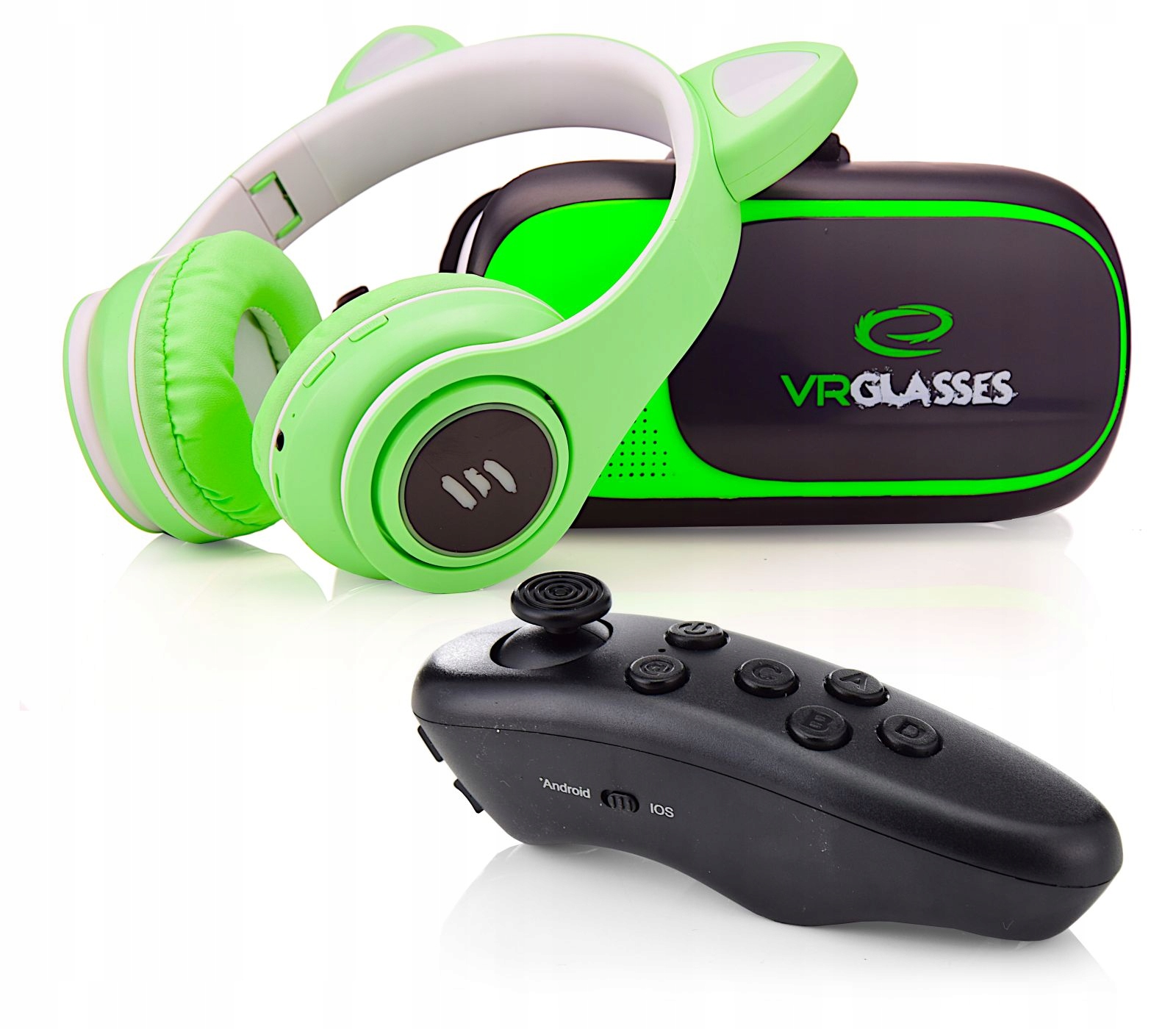 Hvězdicová Sada 3V1 Brýlí Virtual Box 360 Stupňů 3D Pro