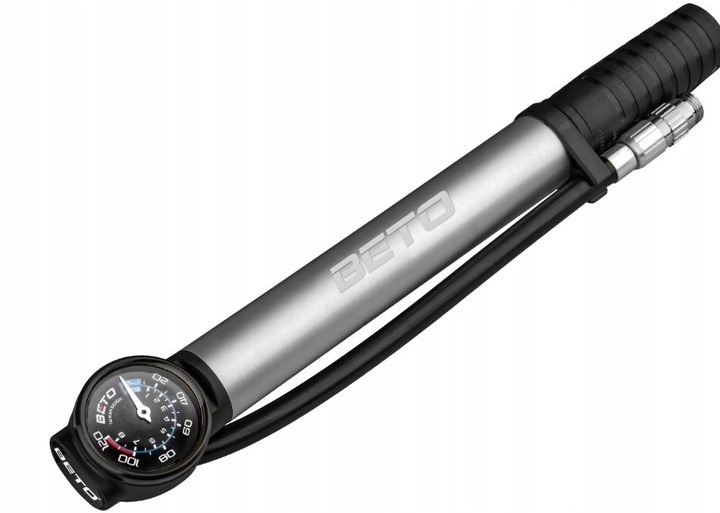 POMPKA ROWEROWA BETO ALU CHMP-003AG MANOMETR WĘŻYK Cechy dodatkowe wężyk