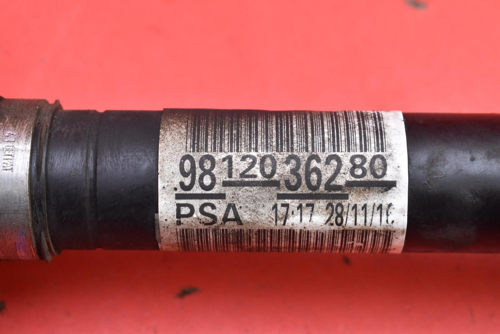 semi-axis left front MANUAL 9812036280 CITROEN C-ELYSEE II 1.6 HDI 92 KM 12-17