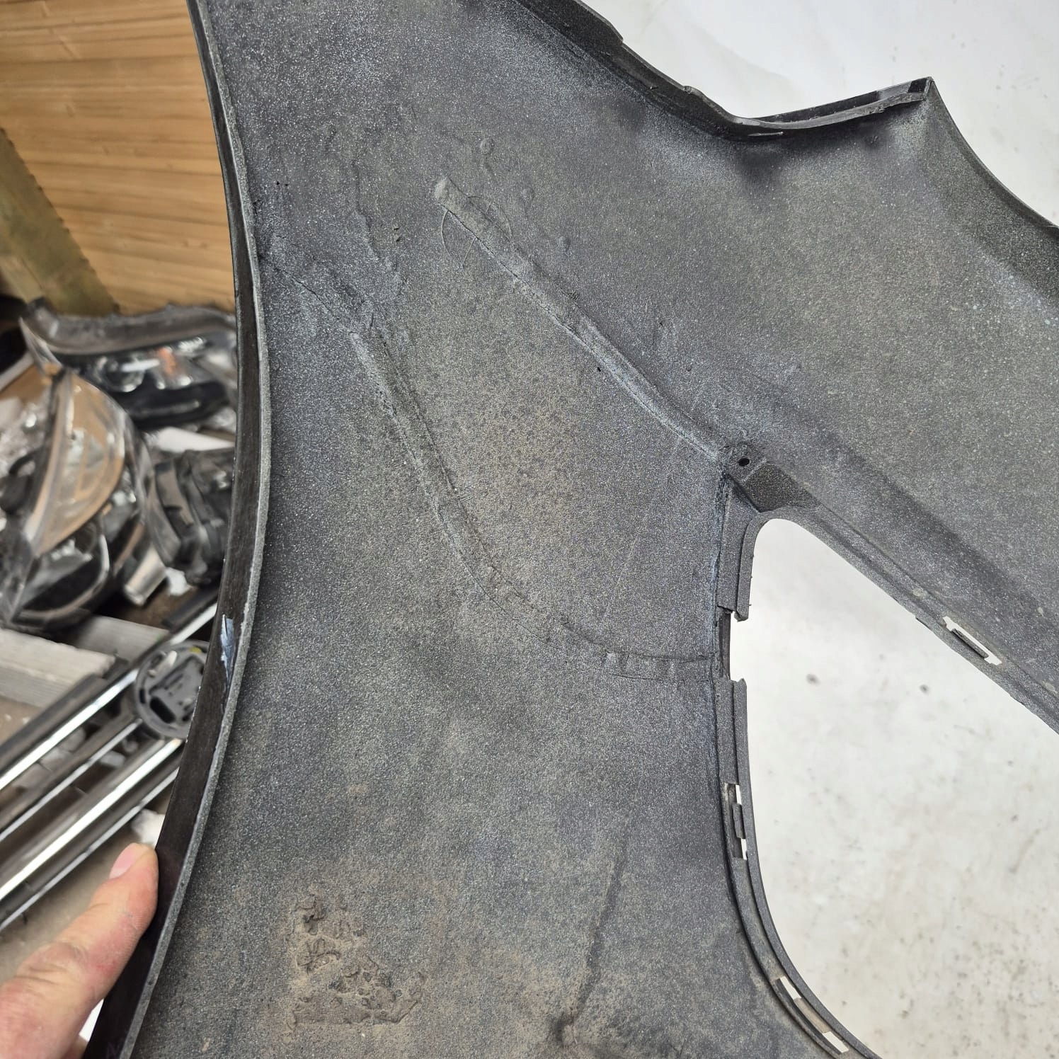 HYUNDAI I40 2011- bumper front front PDC