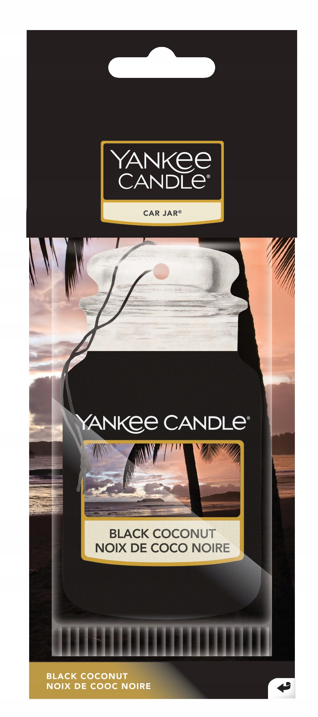 Yankee Candle Zawieszka Black Coconut