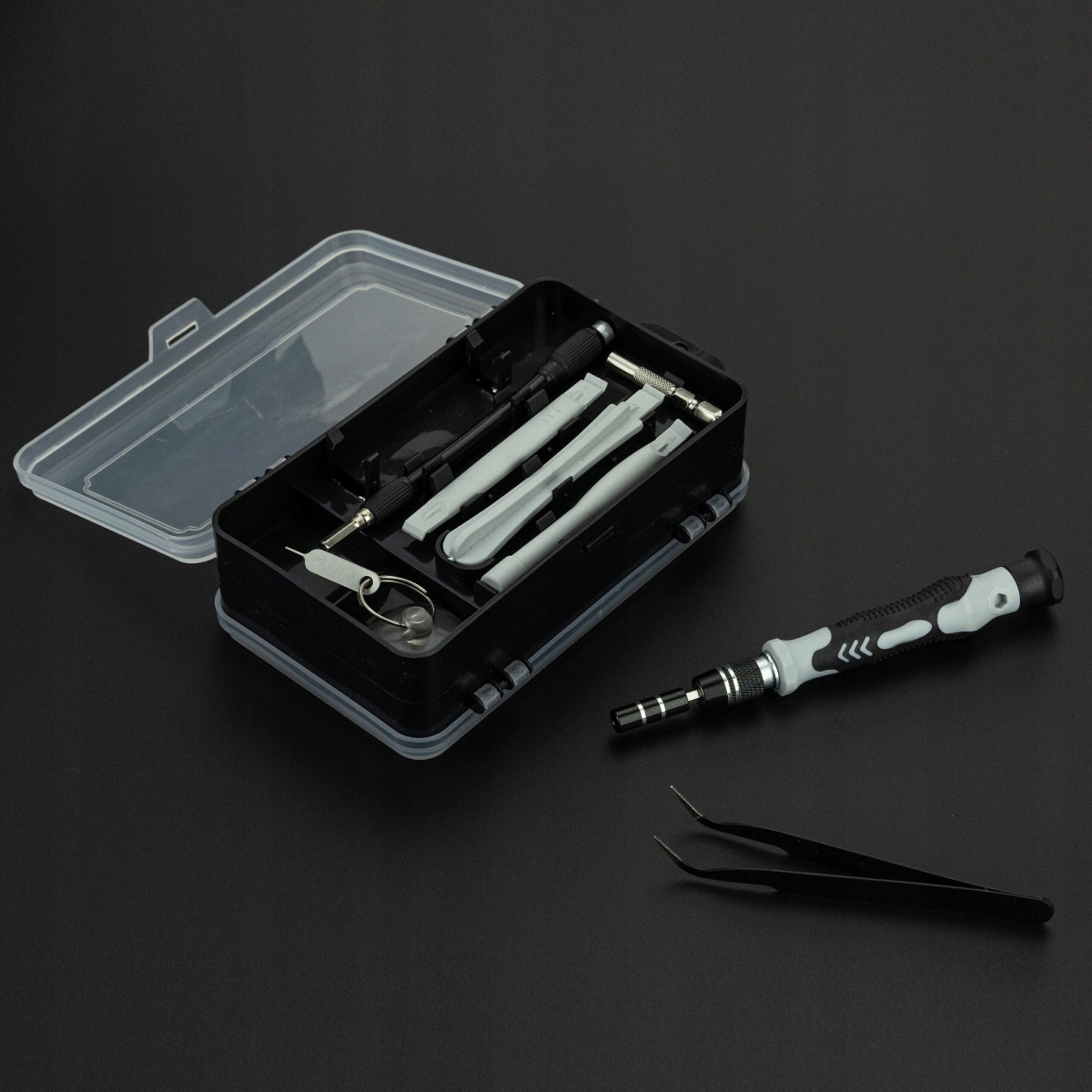 SZEROKI ZESTAW NARZĘDZI ŚRUBOKRĘTÓW PRECYZYJNYCH WKRĘTAKI TORX BITY 115w1 Liczba elementów zestawy