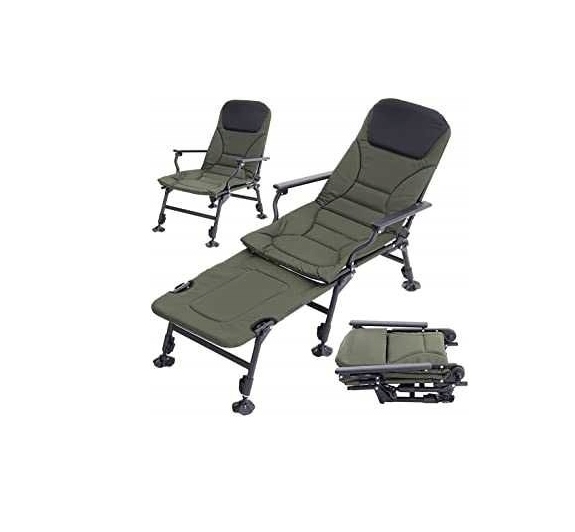 Karpiové Křeslo Rybářské Křeslo s Přistýlkou 160 kg