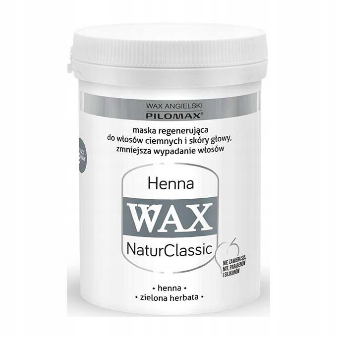 

Wax Pilomax Maska Henna Do Włosów Ciemnych 480ml
