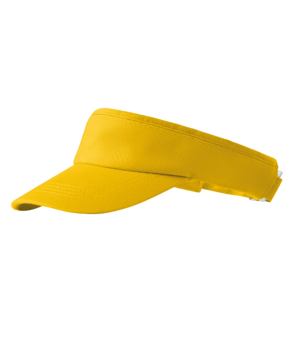 DASZEK CZAPKA MALFINI SUNVISOR 310 280G ŻÓŁTY NASTAWIALNA