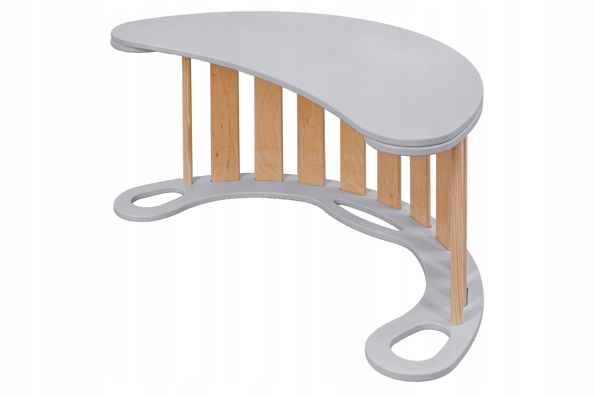 Bujak Montessori +blat zestaw 3w1 stolik + krzesełko kolor szary Marka Baby-Raj