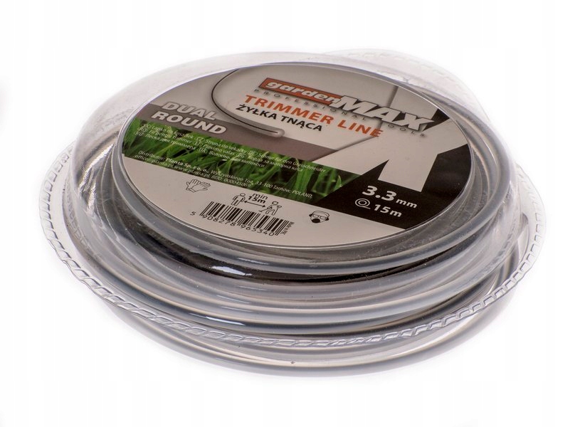 

Żyłka tnąca okrągła wzmacniana 3,3mm x 15mb