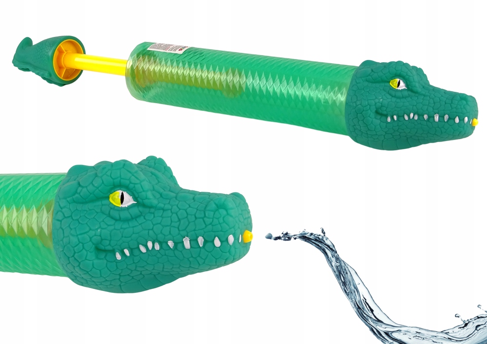 PISTOLET NA WODĘ SIKAWKA STRZYKAWKA 47CM KROKODYL