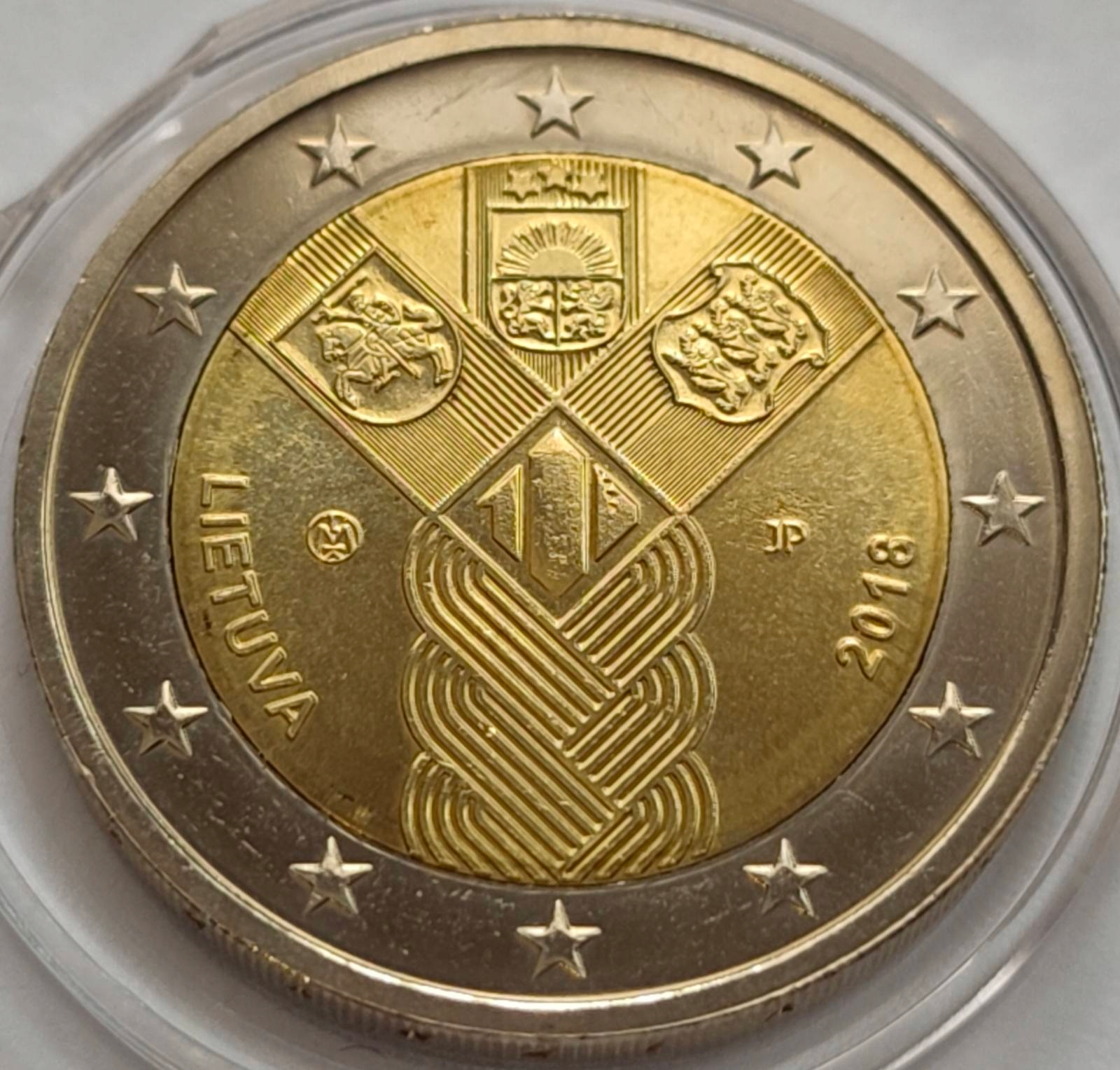 5252 - Litwa 2 euro, 2018