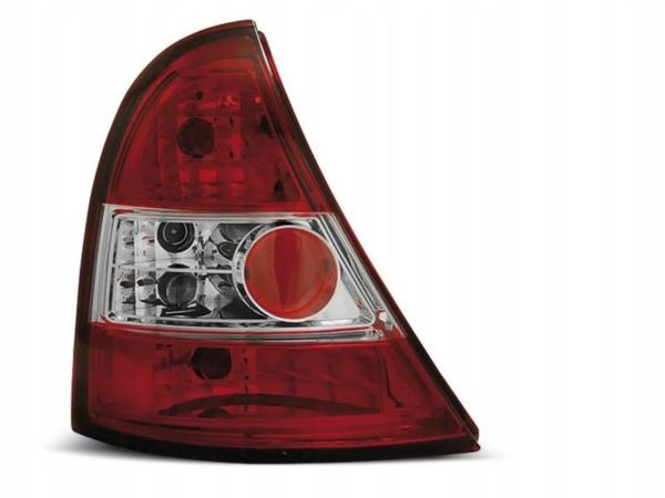 LAMPY TYLNE DO RENAULT CLIO II 98-01 CLEAR RED WHITE Producent części Junyan