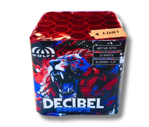 Vystřelovač Decibel 25 výstřelů 25 mm 8715 Wolff