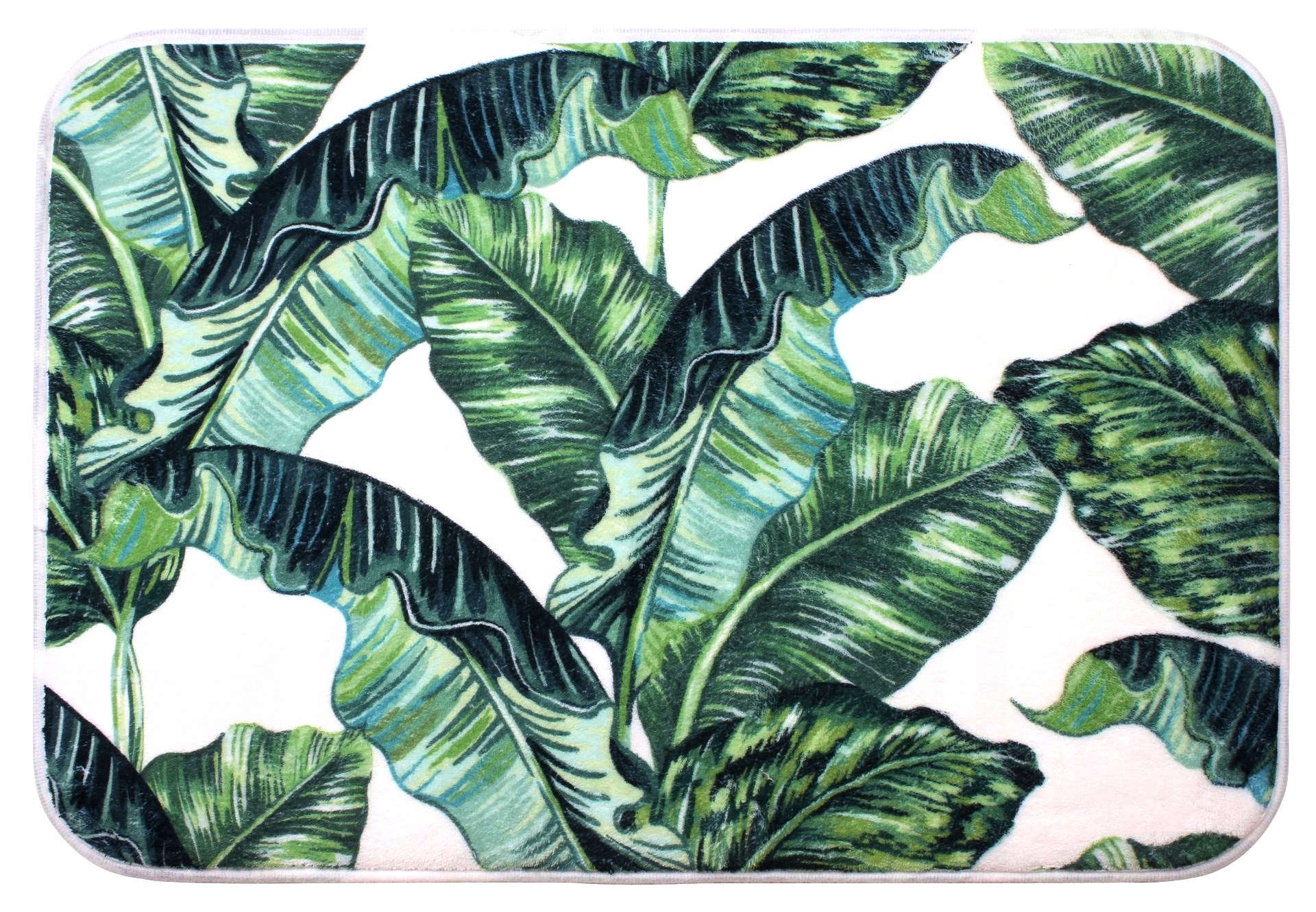 

Mata Łazienkowa Dywanik Liście Zielone 40x60