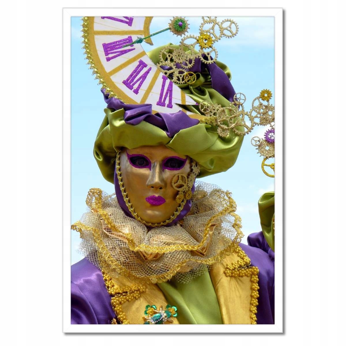 Plakáty v rámu 40x60 Masky na karneval