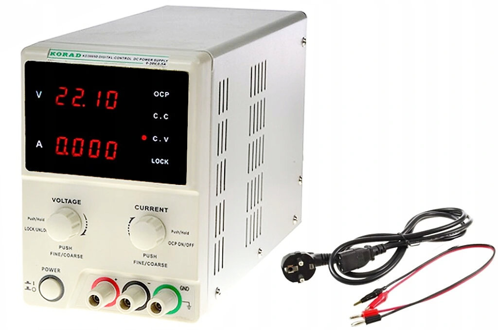 

Zasilacz Laboratoryjny Korad KD3005D 30V5A __cena