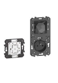 Living Now s Netatmo Brána s 2P konektorom, čierna Legrand KG4502C