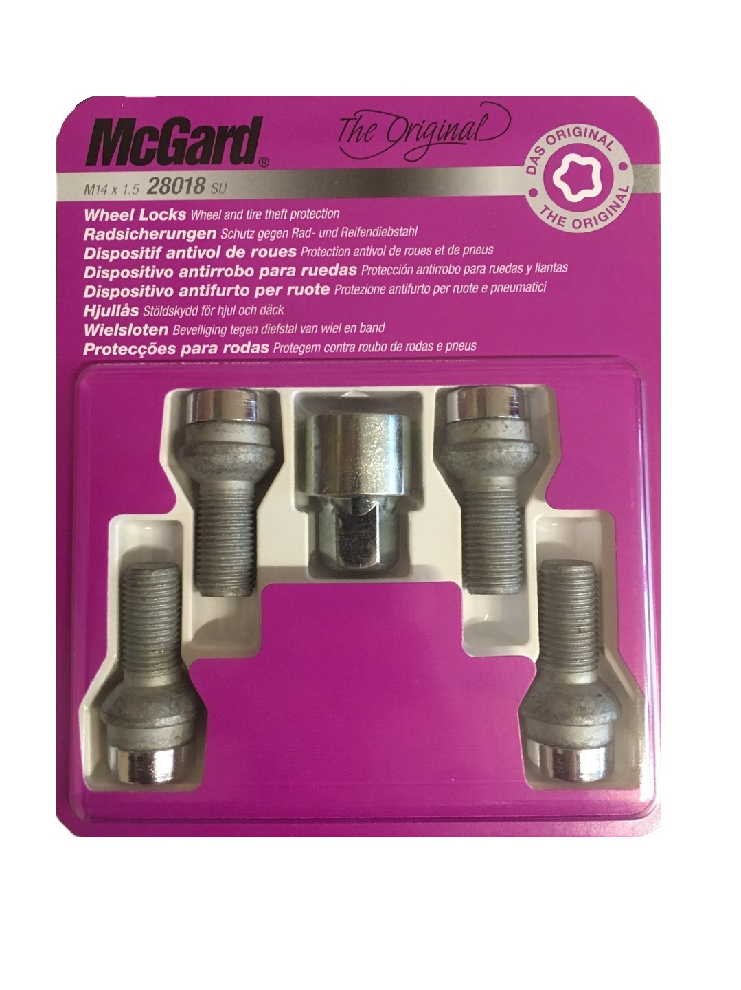 McGard ZABEZPIECZENIA DO FELG ORYGINALNYCH SKODA