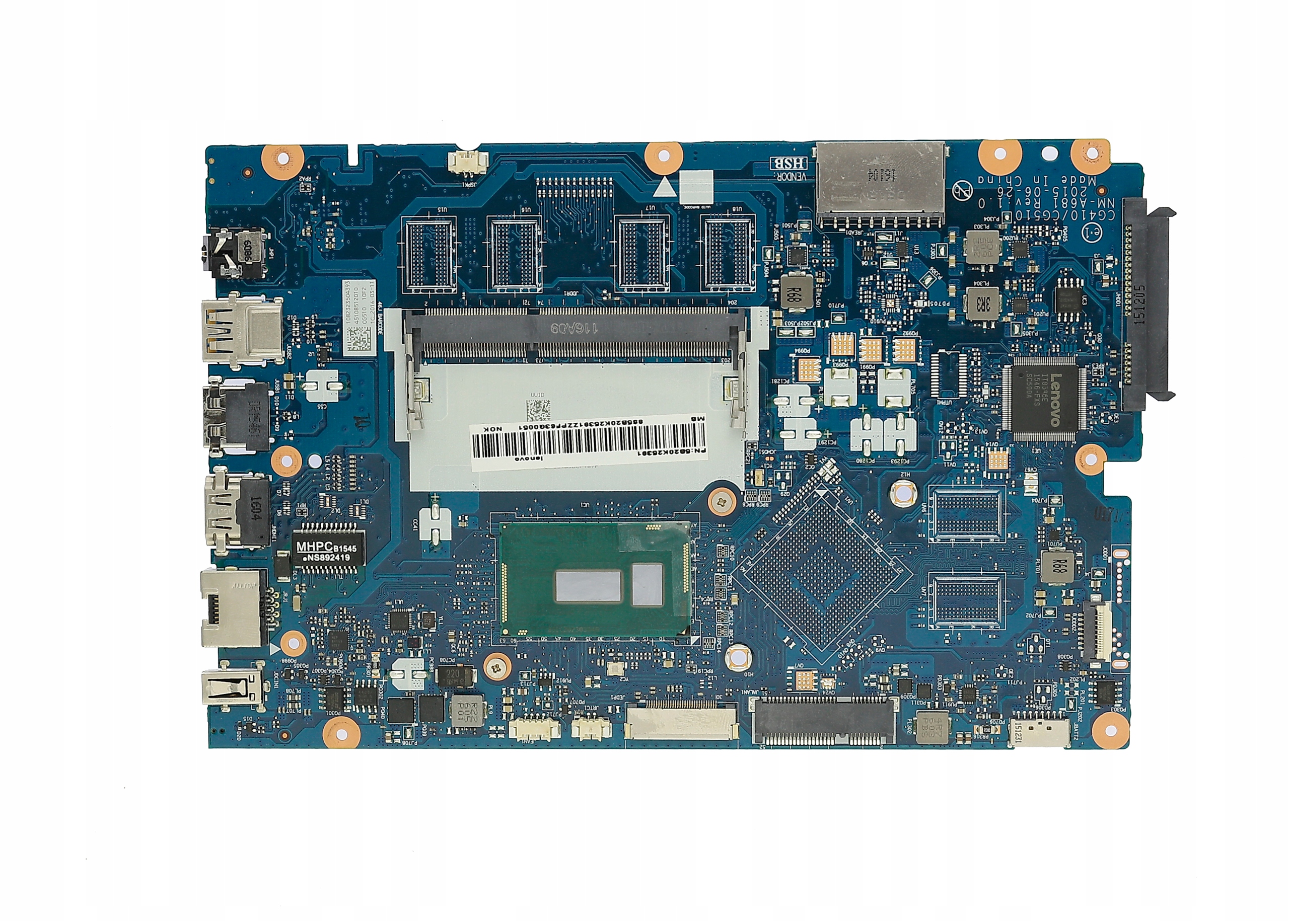 Základní Deska Lenovo 100-15IBD Intel I5-5200U DDR3