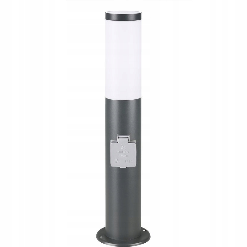 

Lampka Ogrodowa Antracyt 48cm Z Gniazdkiem Gniazdo
