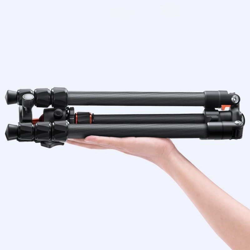 K&f Concept Karbonový fotografický stativ 254C2 s kulovou hlavou 165cm (KF0