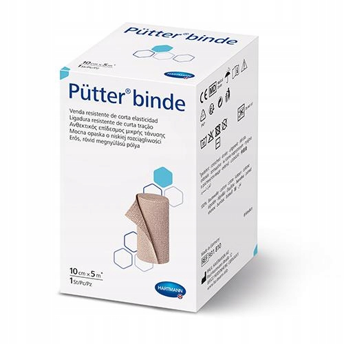 

Putterbinde Opaska elastyczna z zapinką 10cm x 5m
