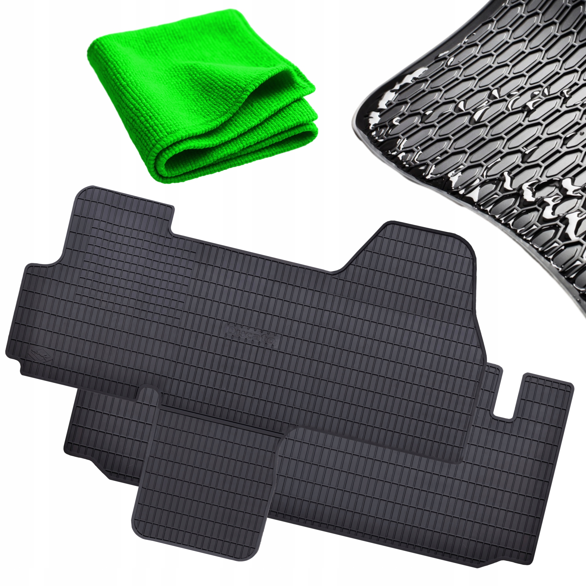 Set Gumové rohože pre Citroen Jumper 2 II od roku 2006 Van Zadarmo