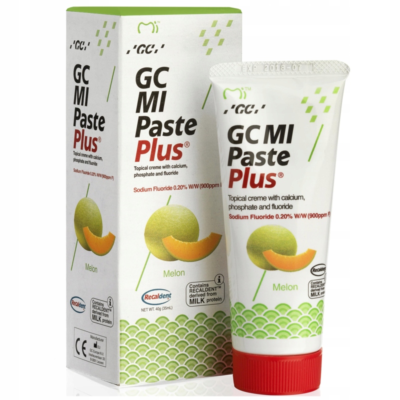 

Pasta do Zębów z Fluorem Melon Gc Mi Paste Plus
