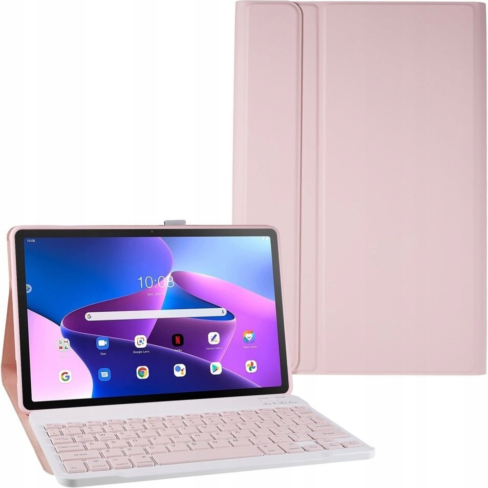 Etui Z Klawiaturą Bluetooth Do Lenovo Tab M10 Plus 10.6 Gen 3 Case Futerał