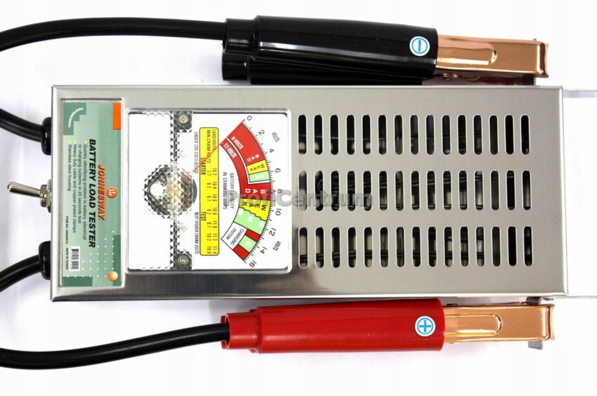 TESTER AKUMULATORA OPOROWY 6V 12V 120Ah JONNESWAY Rated voltage 12 V