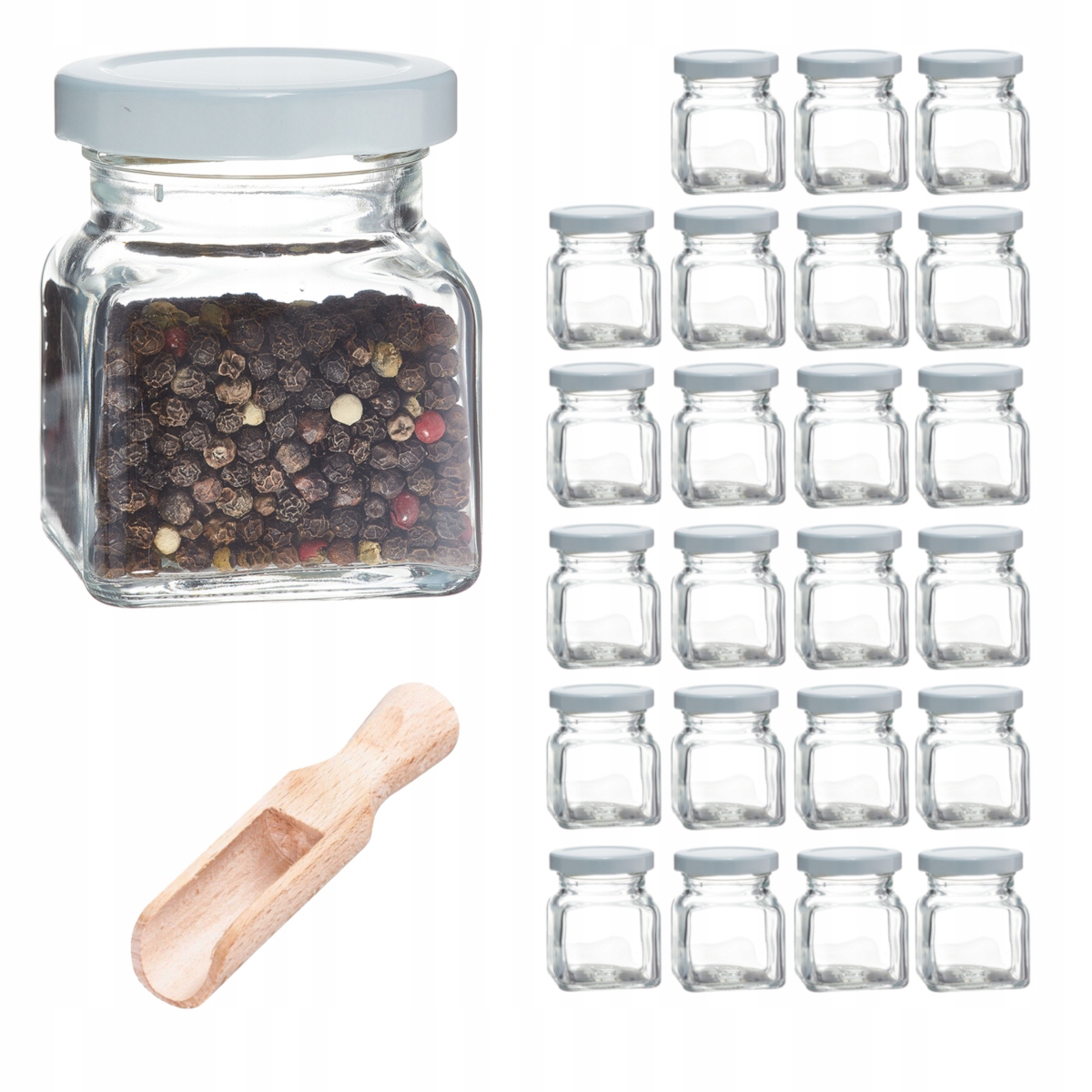 

Słoiki słoiczki na przyprawy x 24szt 120ml Zestaw