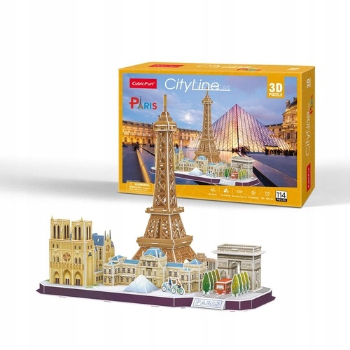 

Puzzle 3D City Line Paris 114