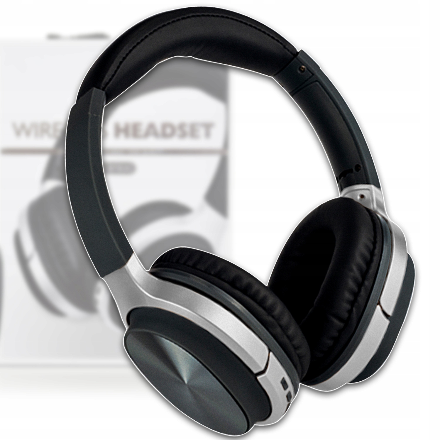 Bluetooth Bezdrátová Sluchátka Do Uší Paměťová Karta MP3 Fm Jack Černá