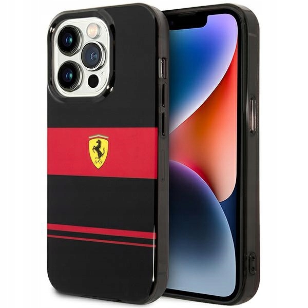 Ferrari Combi MagSafe – Pouzdro pro iPhone 14 Pro (Černé)
