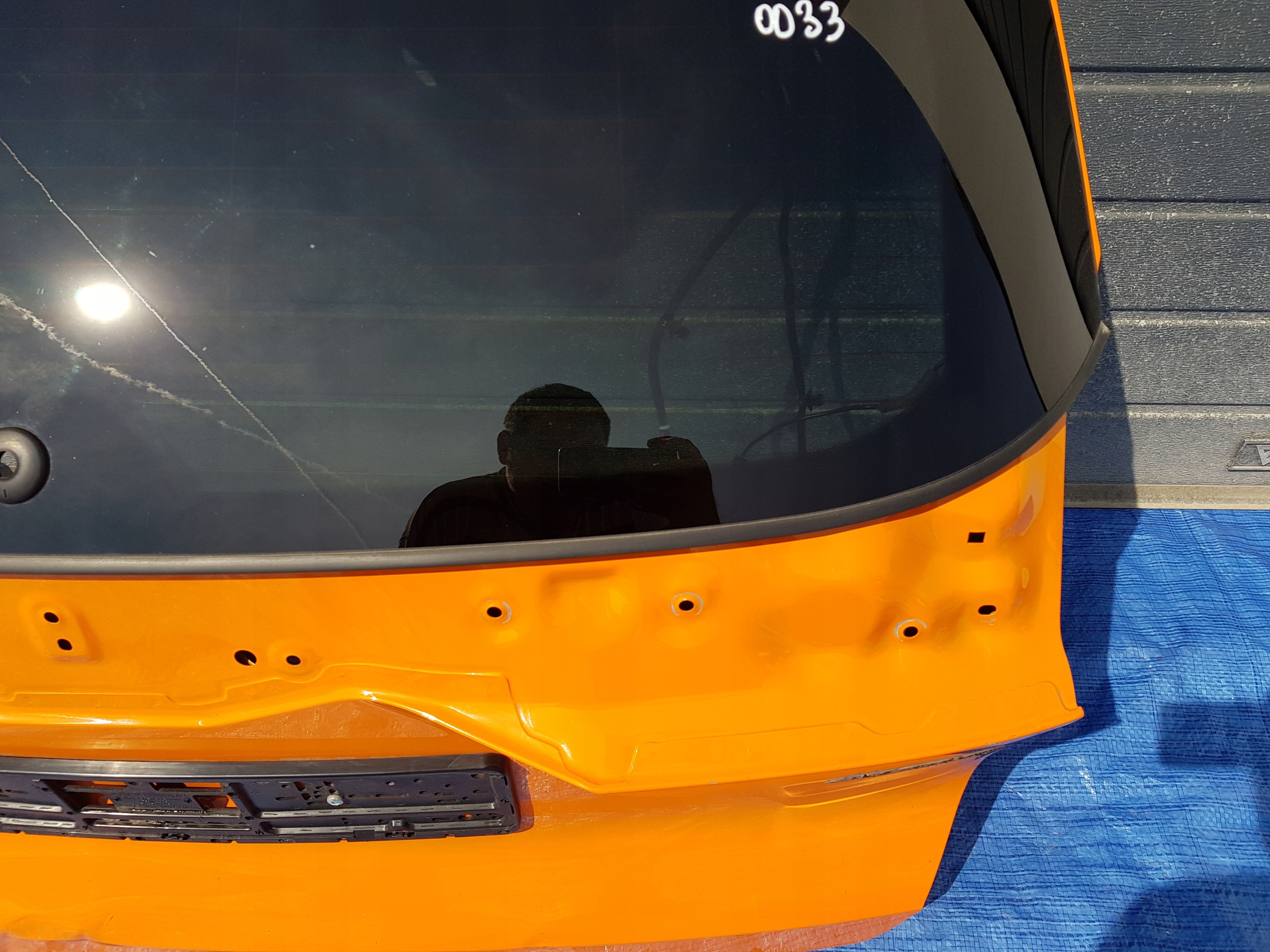 trunk door boot window rear rear part MG 4 NFZ 5NFZ