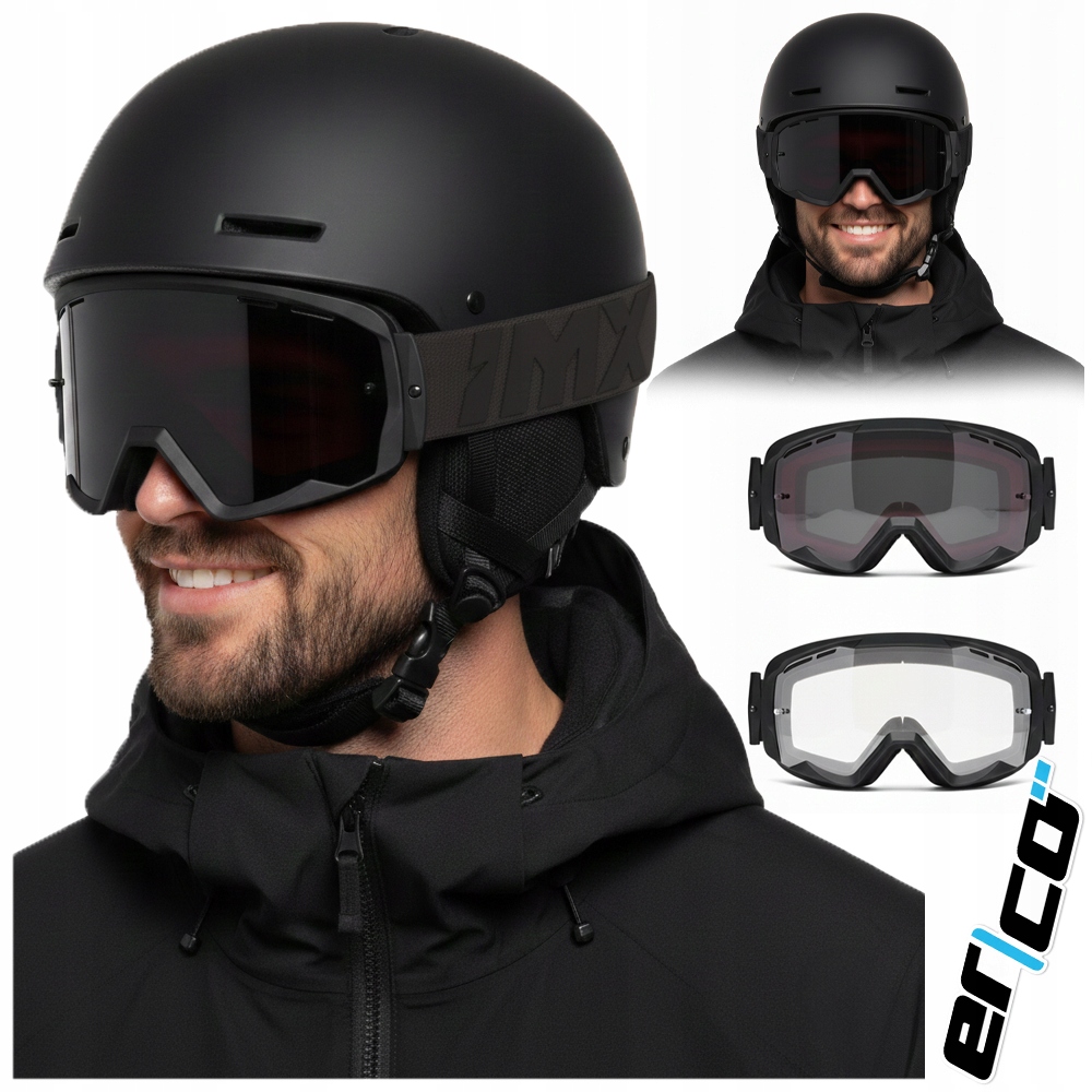 Lyžařské Brýle IMX Pro Uv Stmívatelné Antipara Pánské Široké 2x Sklo