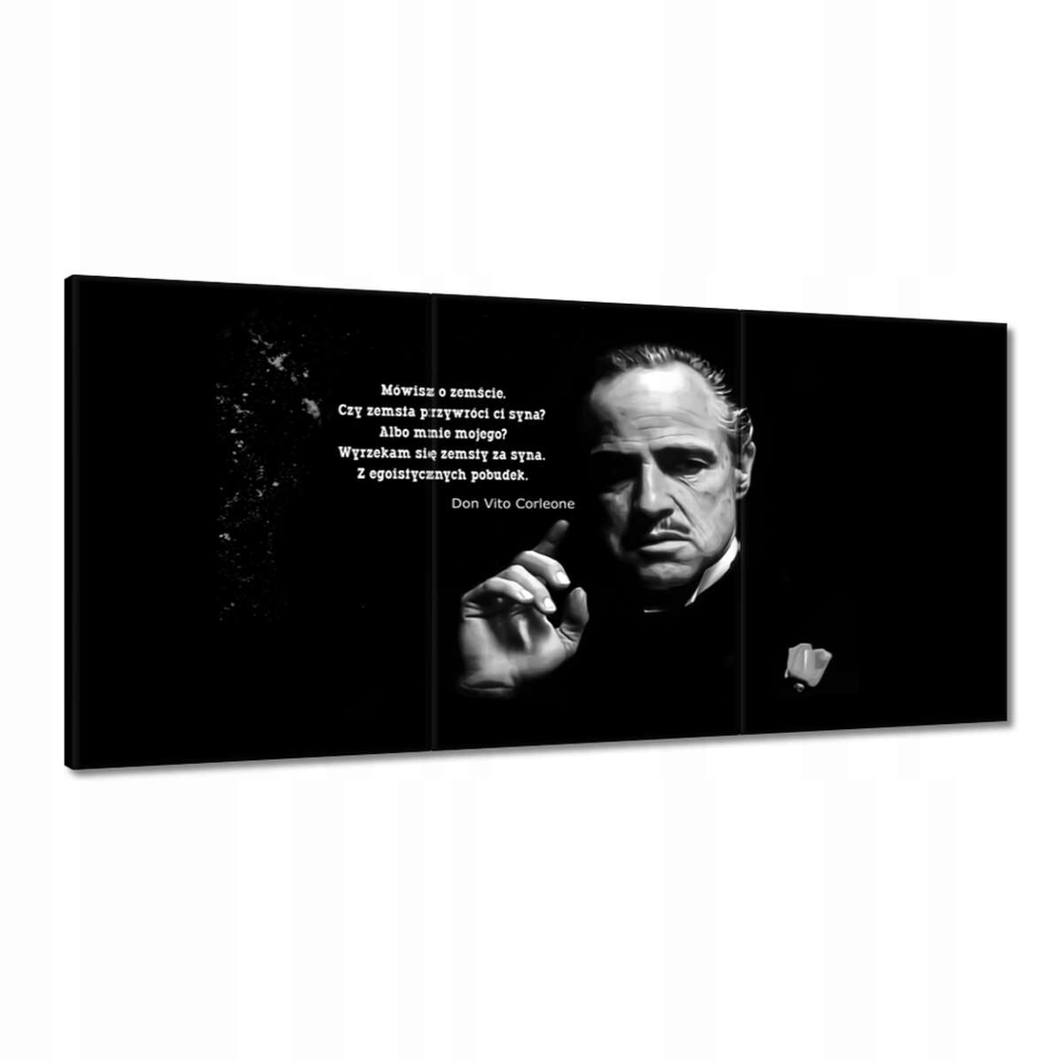 Obrazy 180x90 Godfather Don Citáty