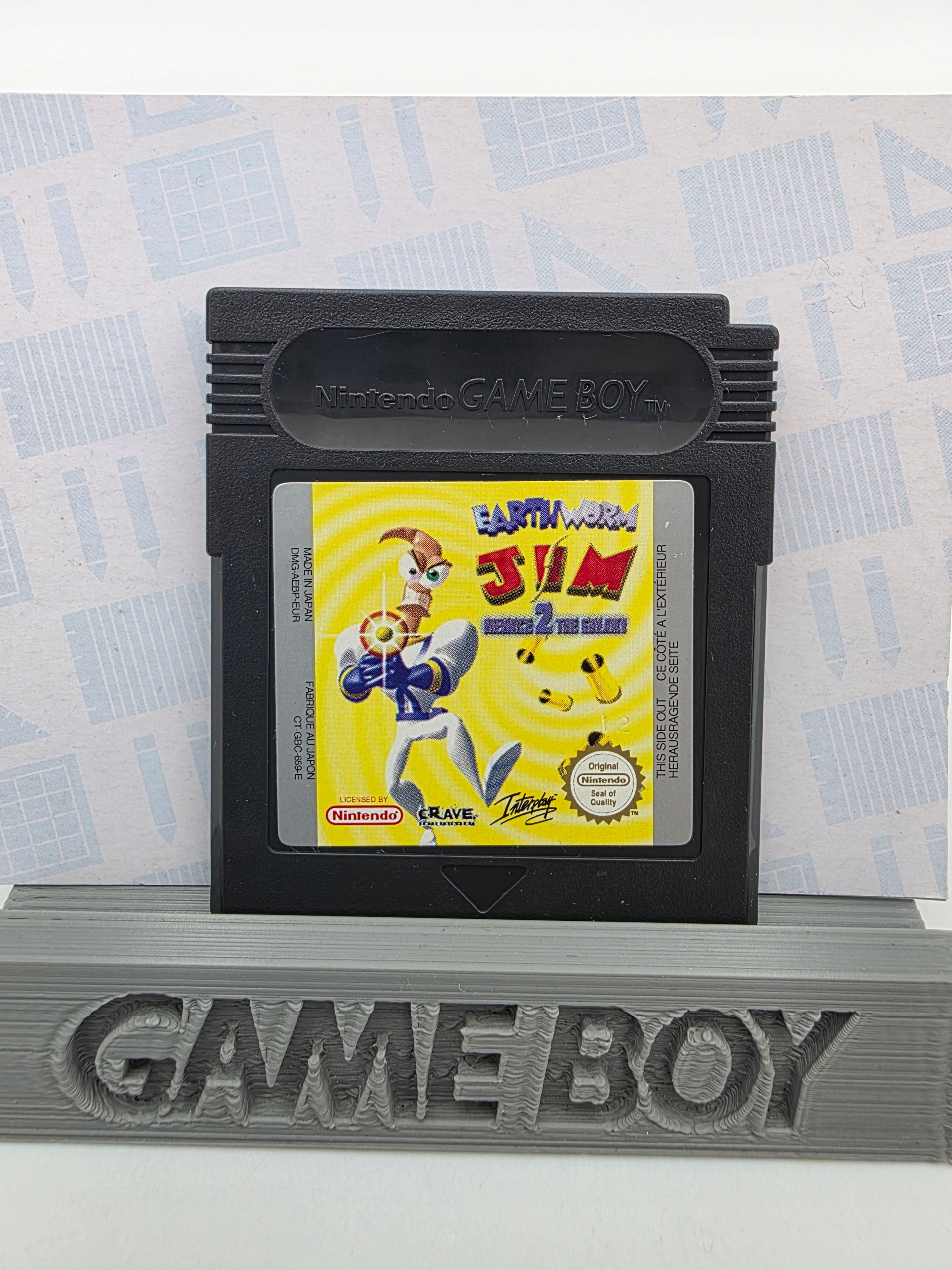 GAME BOY EARTH WORM JIM 2 MENACE TO THE GALAXY ORYGINAŁ Producent Nintendo