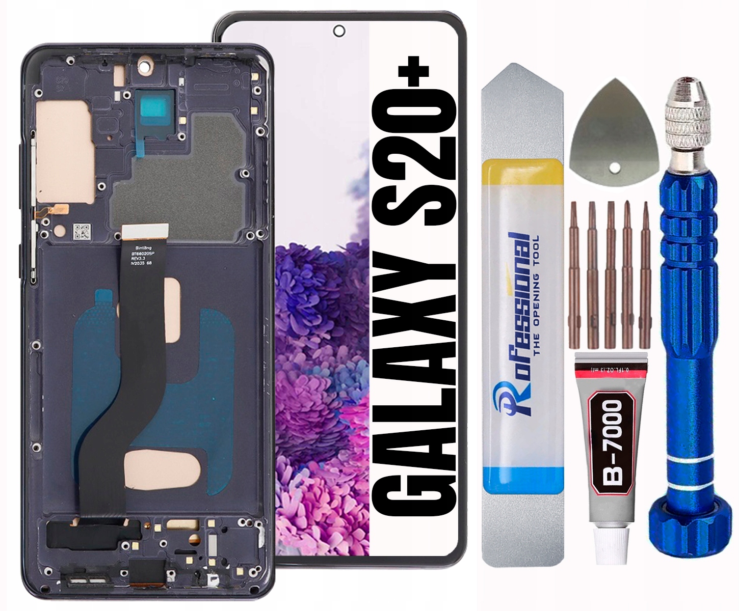 Displej Pro Samsung Galaxy S20 Plus Lte 5G Incell LCD Obrazovka Rámeček