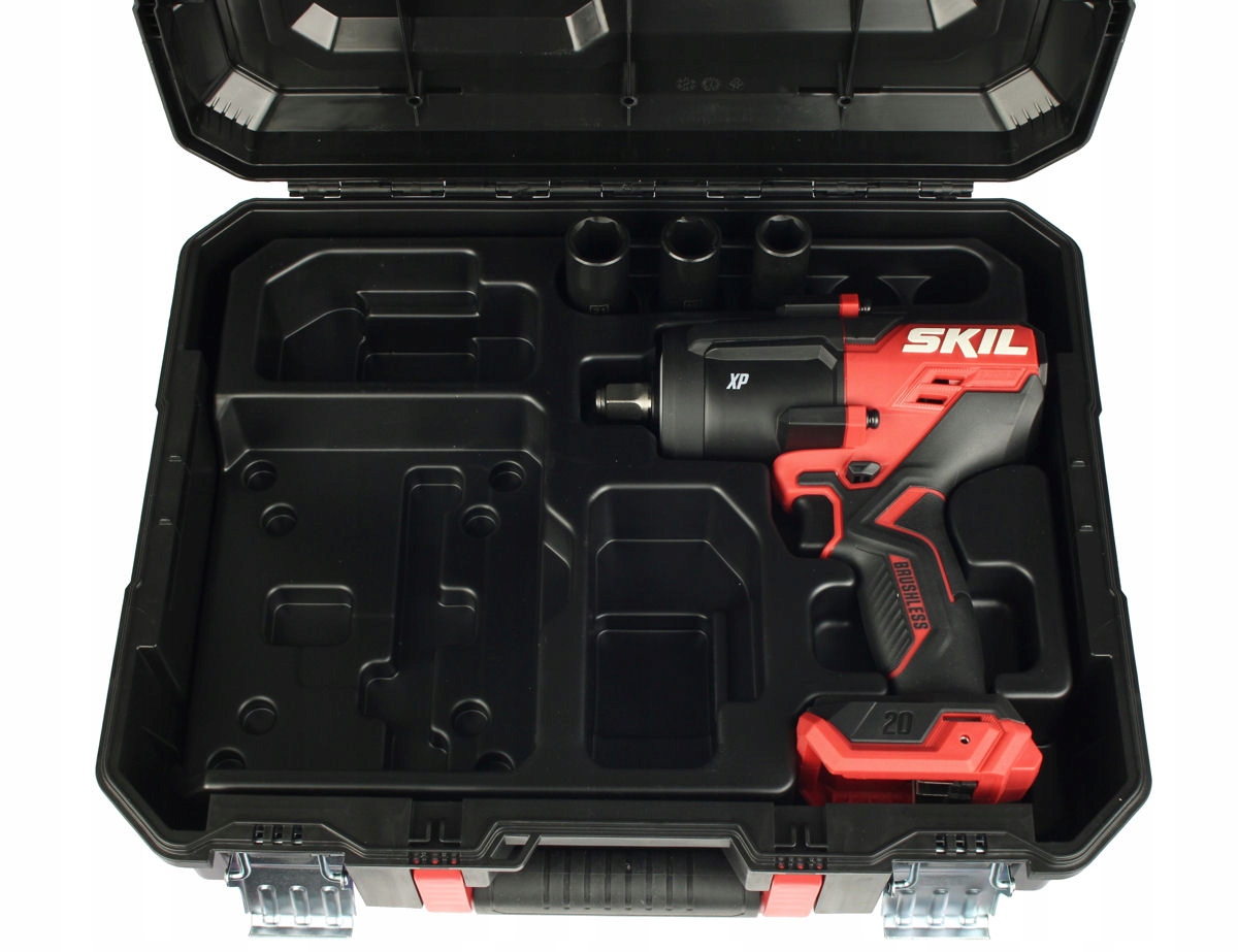 KLUCZ UDAROWY 1/2" 20V 700Nm 3285 SKIL XP KORPUS + 3 NASADKI + WALIZKA Napięcie (V) 20 V